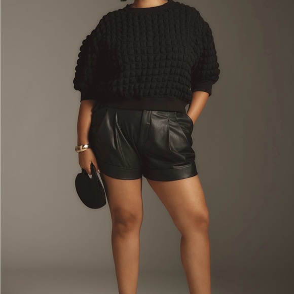 Anthropologie Maeve Puff-Sleeve Bubble Top EUC - Picture 7 of 9